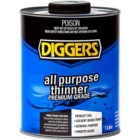 Diggers 1L All Purpose Thinner