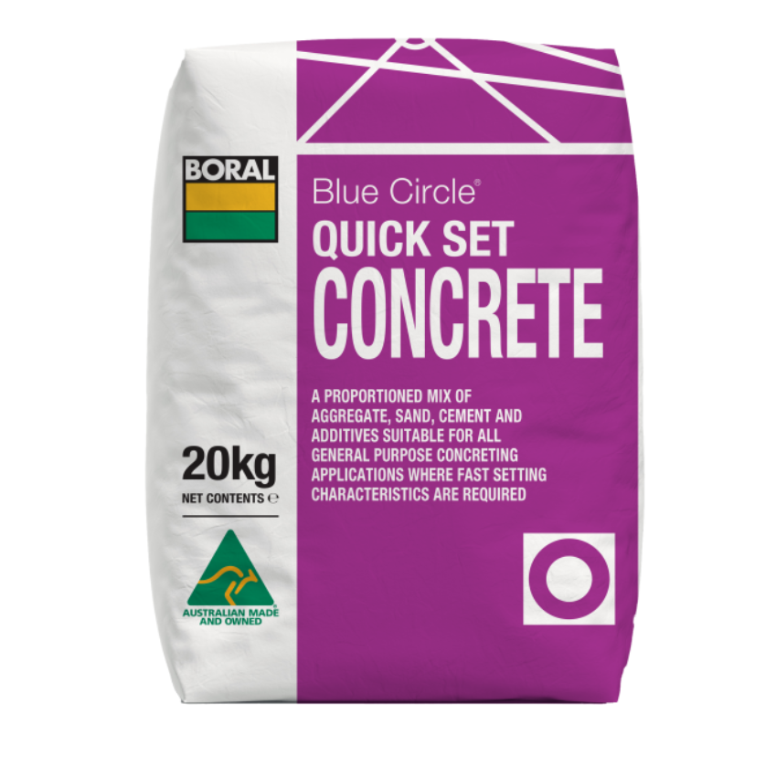 Blue Circle Quickset Concrete Mix 20kg Bag